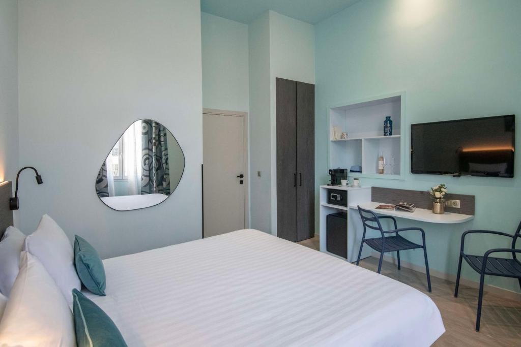 Postel nebo postele na pokoji v ubytování Best Western Alba