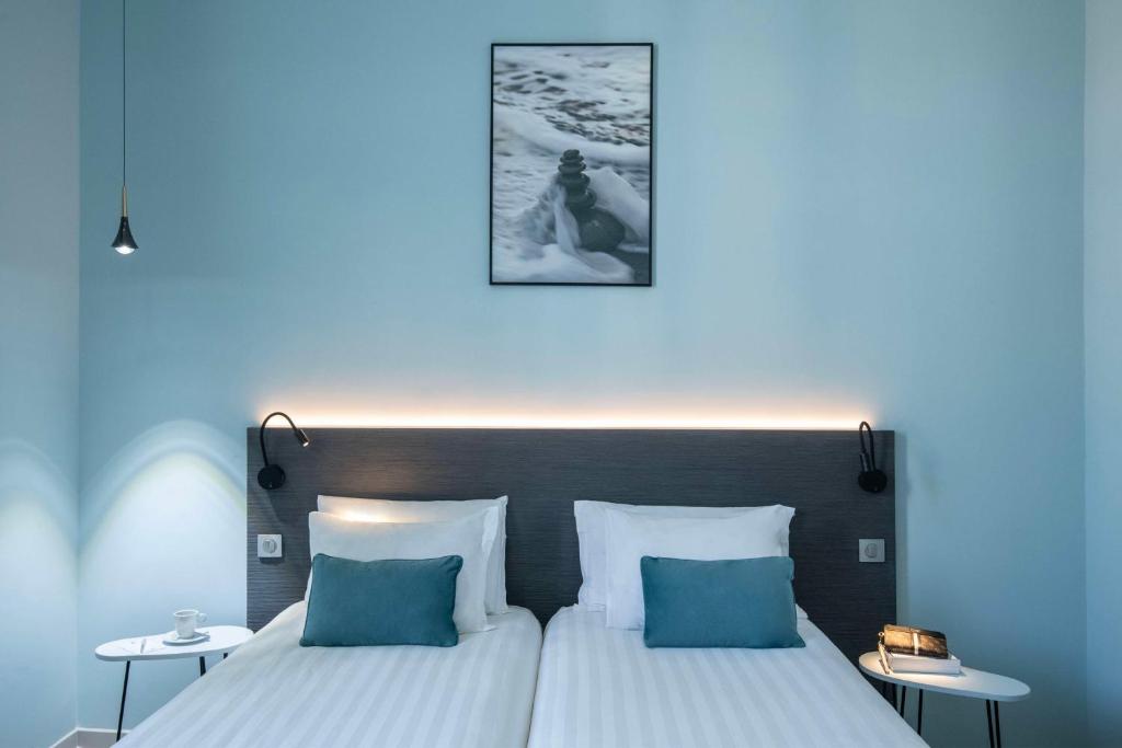 Postel nebo postele na pokoji v ubytování Best Western Alba