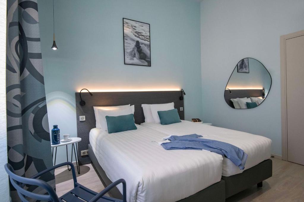 Postel nebo postele na pokoji v ubytování Best Western Alba