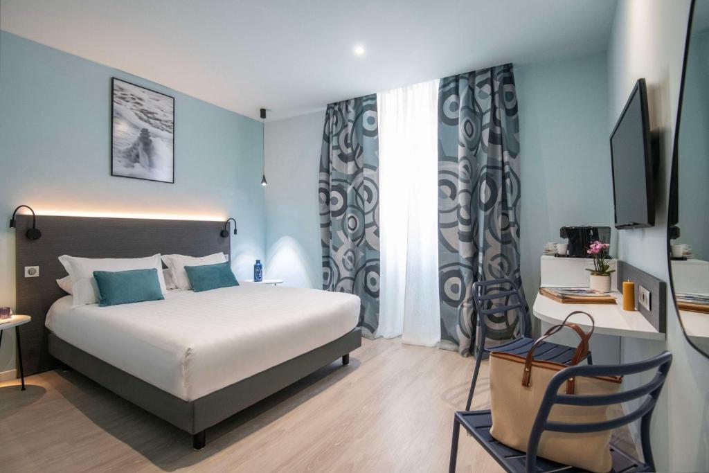 Postel nebo postele na pokoji v ubytování Best Western Alba