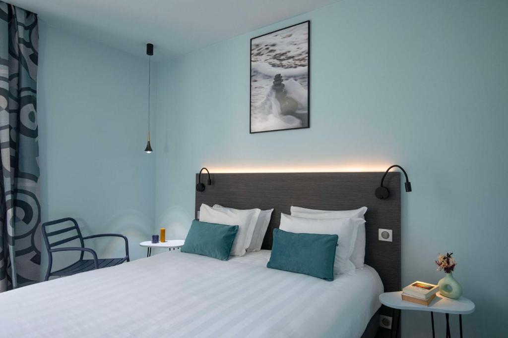 Postel nebo postele na pokoji v ubytování Best Western Alba