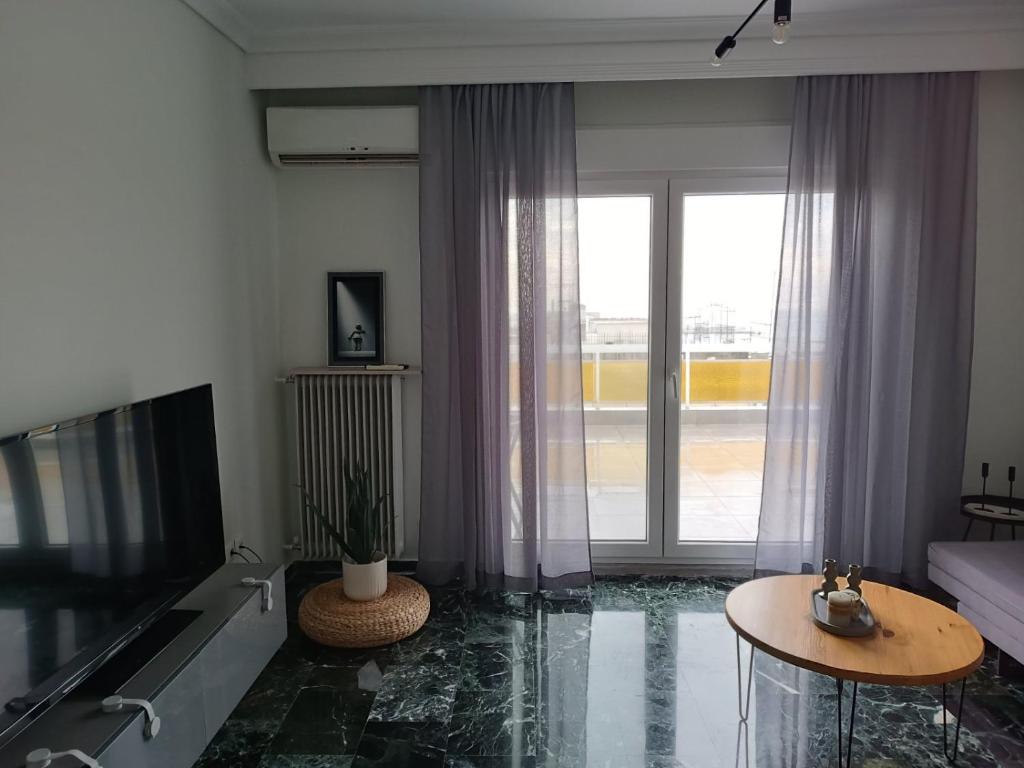 Μια τηλεόραση ή/και κέντρο ψυχαγωγίας στο Penthouse suite center
