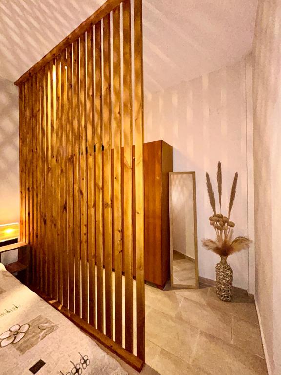 Postel nebo postele na pokoji v ubytování SK studios & apartments
