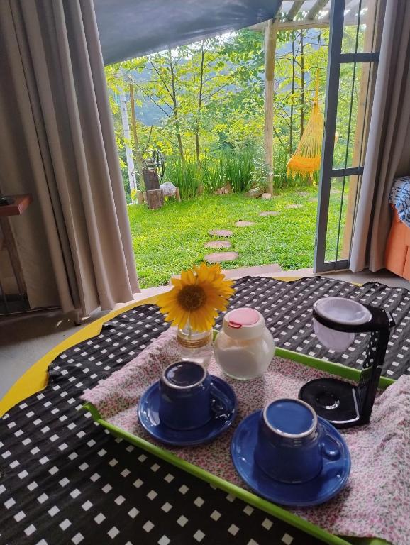 Zahrada ubytování VillagePuhl
