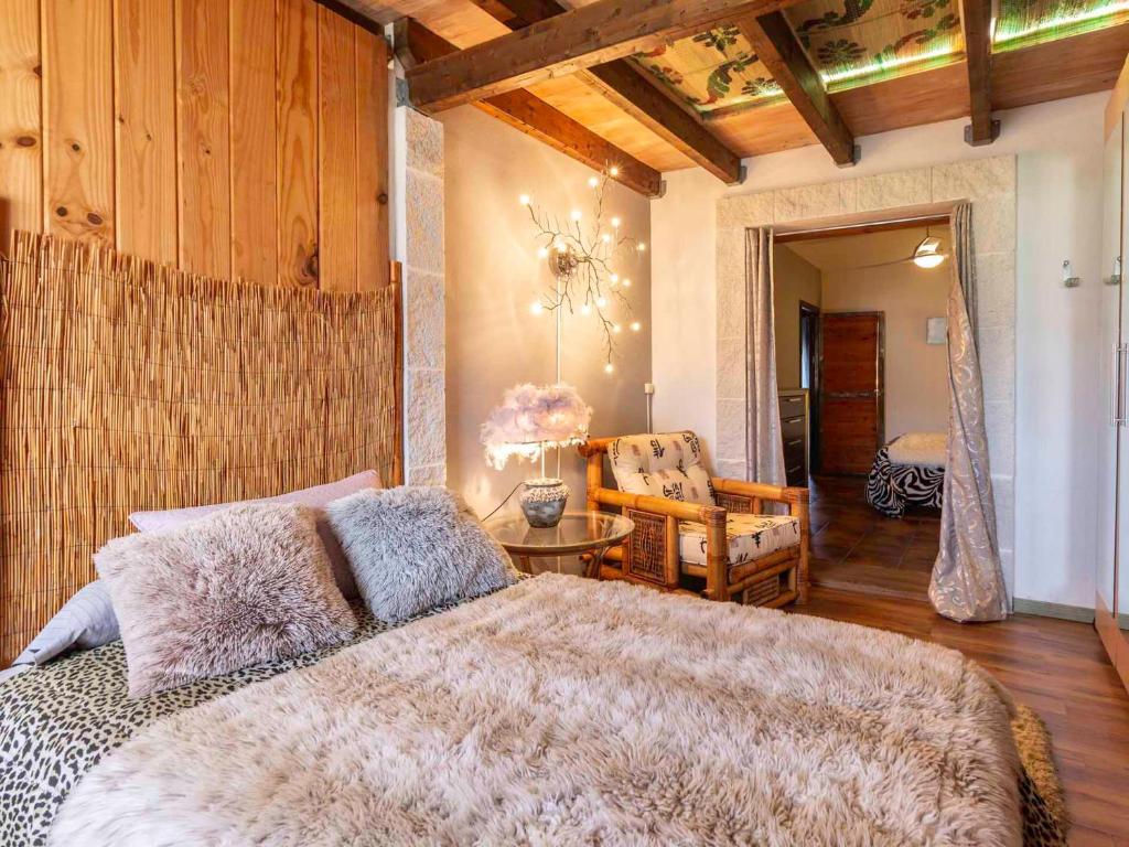 Postel nebo postele na pokoji v ubytování Casa mary