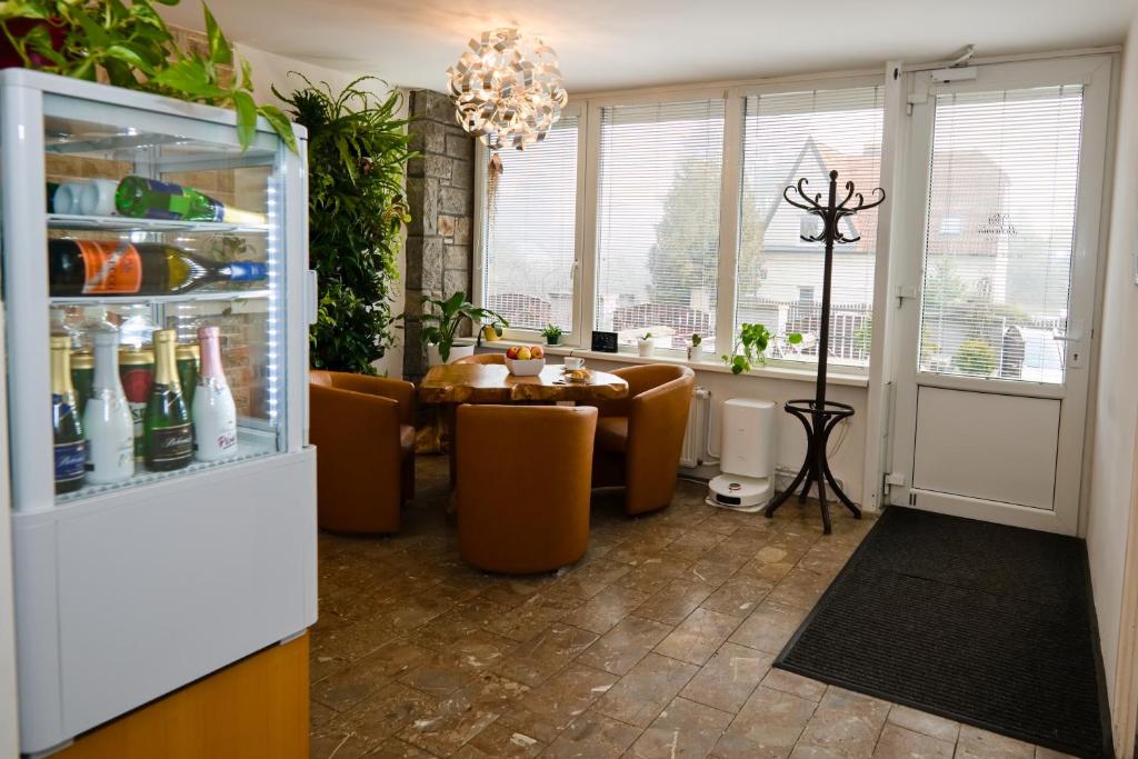 Nápoje v ubytování Wellness Vila Bohemia