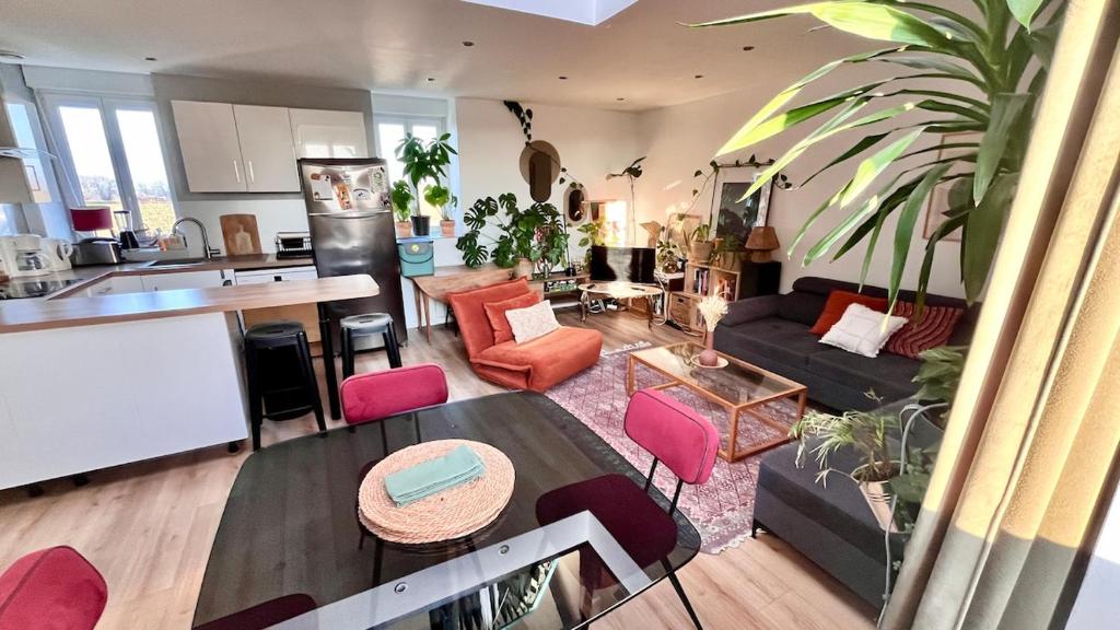 Posedenie v ubytovaní Bel appartement, proche plages pour 4 personnes, 2 chambres