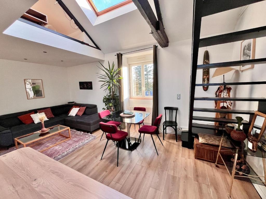 Posedenie v ubytovaní Bel appartement, proche plages pour 4 personnes, 2 chambres