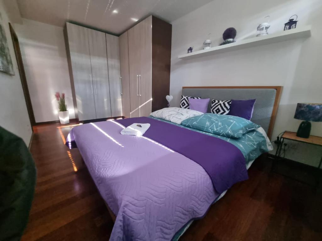 Posteľ alebo postele v izbe v ubytovaní Apartament B & S - Free Garage Parking