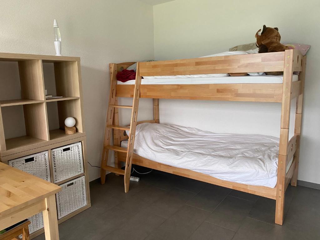 Voodi või voodid majutusasutuse Apartment Elona toas