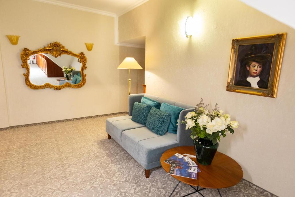 Posezení v ubytování Hotel Waldinger