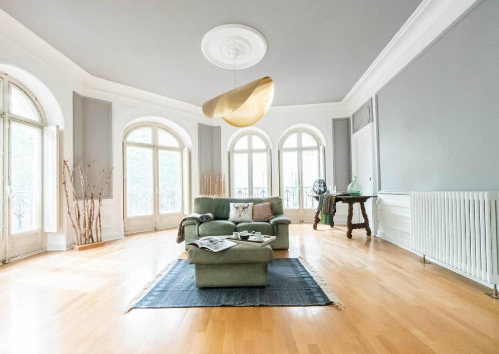 Χώρος καθιστικού στο Appartement cœur de ville 4 chambres - 10 pers