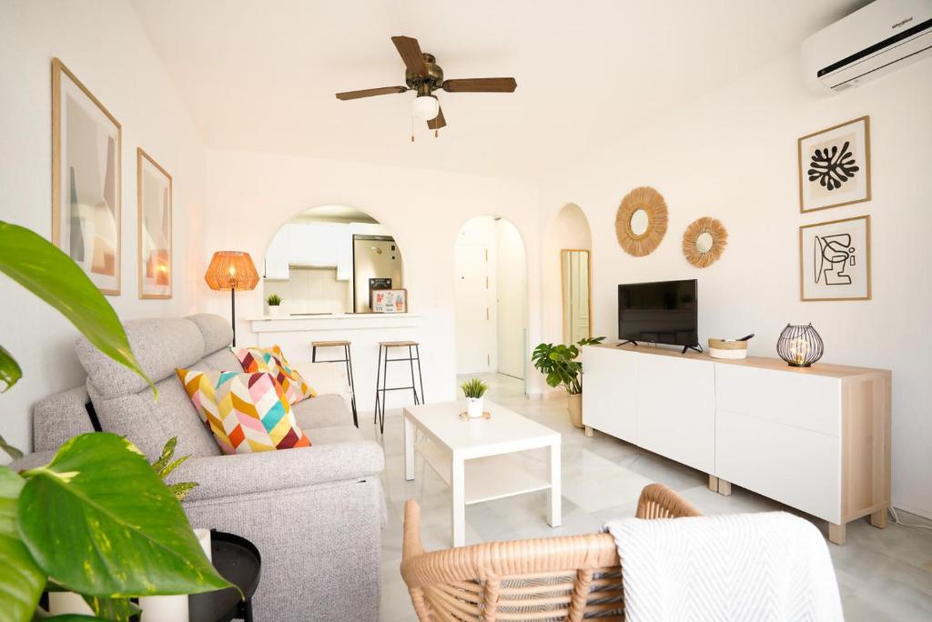 Et tv og/eller underholdning på Apartamento Torrox - Laguna Beach