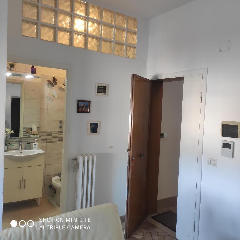 Koupelna v ubytování Casa di Ana