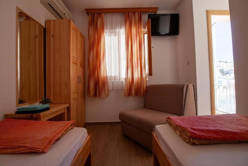 Postel nebo postele na pokoji v ubytování Bed and breakfast Jadran