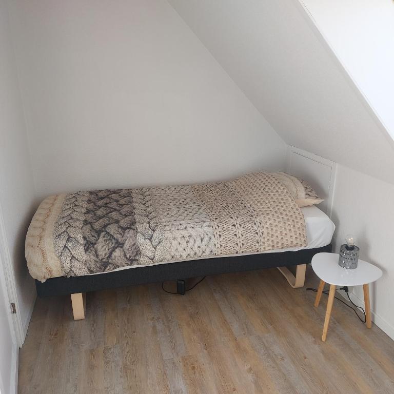 Postel nebo postele na pokoji v ubytování Vakantiewoning Denemarken