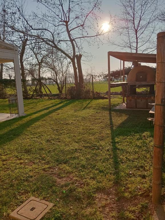 Zahrada ubytování In the countryside just 15 minutes from the airport