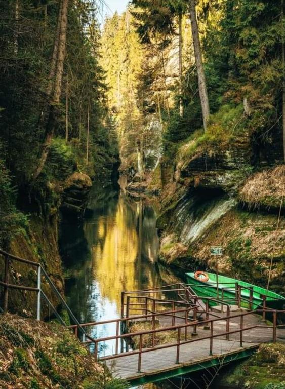 Příroda nedaleko apartmánu