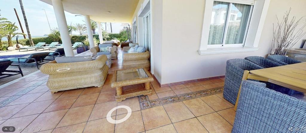 A seating area at Vista Alegre