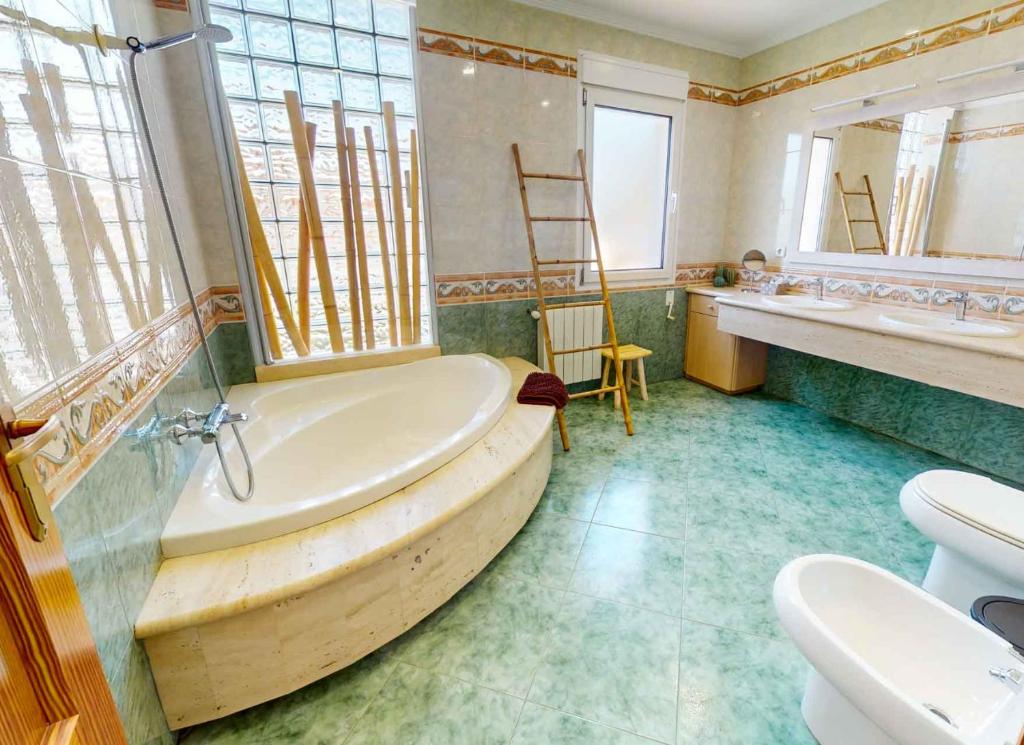 A bathroom at Vista Alegre