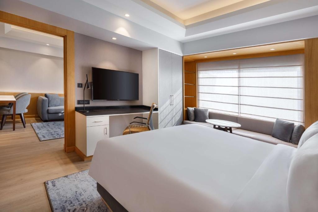 TV i/ili multimedijalni sistem u objektu Radisson Hotel Kathmandu