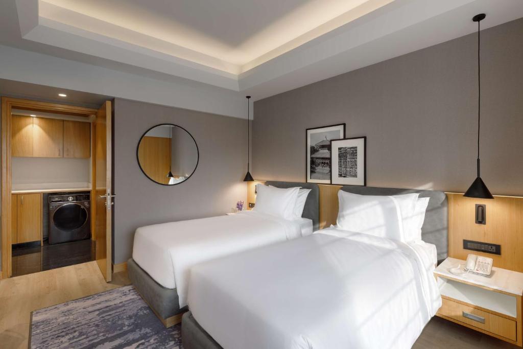 Krevet ili kreveti u jedinici u okviru objekta Radisson Hotel Kathmandu