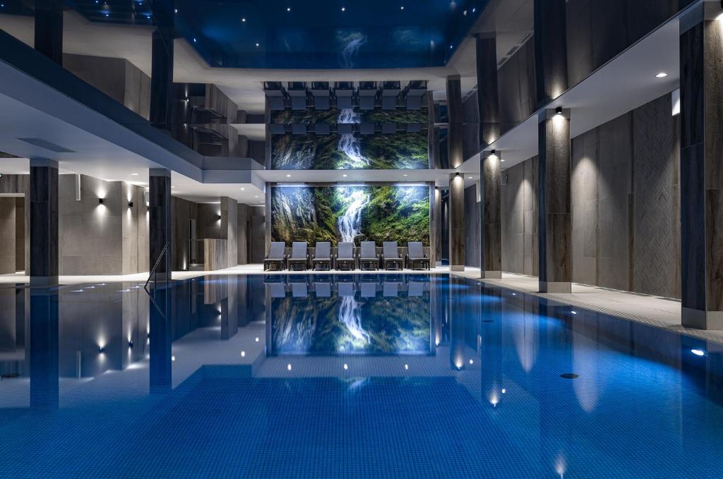 Bazén v ubytovaní Platinum Apartments alebo v jeho blízkosti