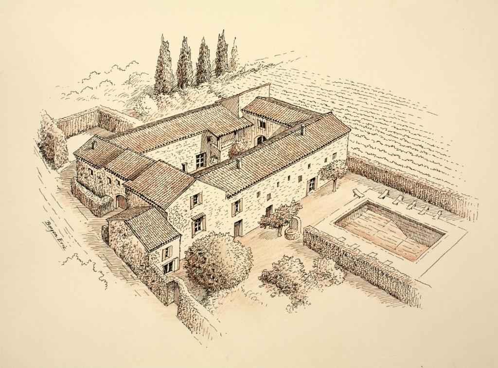 Maison d'Hôtes Lou Geneste - Familiesuite
