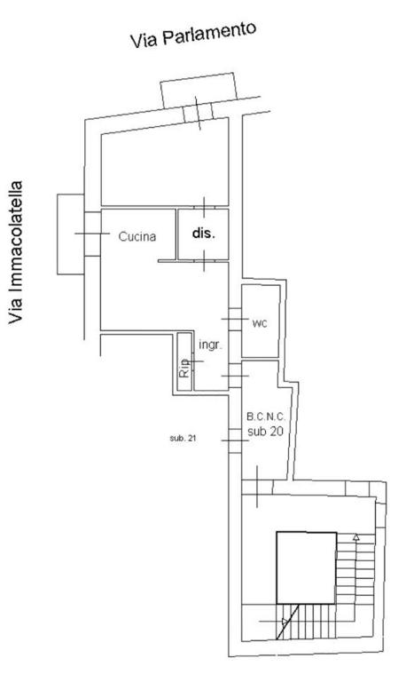 Plan piętra w obiekcie BB4U Apartments