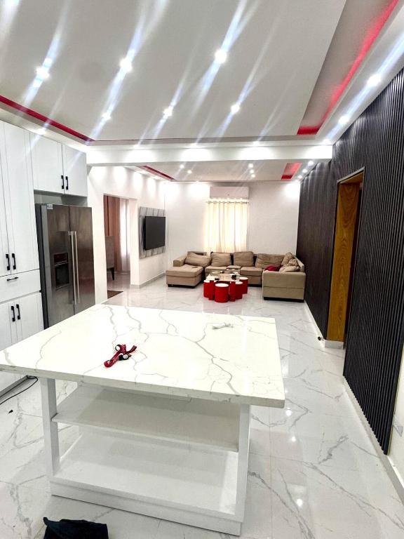 Dapur atau dapur kecil di Double P Ranch 20 guests, BBQ and pool Buggy rental