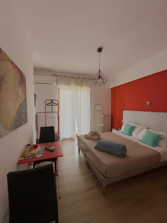 Cama o camas de una habitación en Casa del Corso