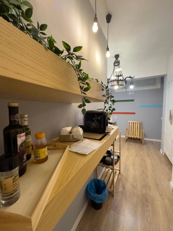 Una cocina o zona de cocina en Casa del Corso