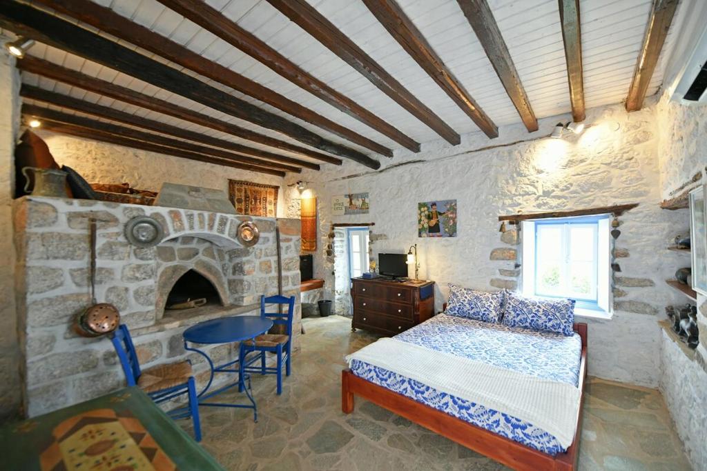 Postel nebo postele na pokoji v ubytování Serendipity Home