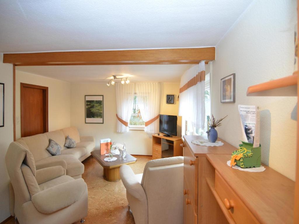 Posezení v ubytování Holiday Home Bestwig near Ski Lift