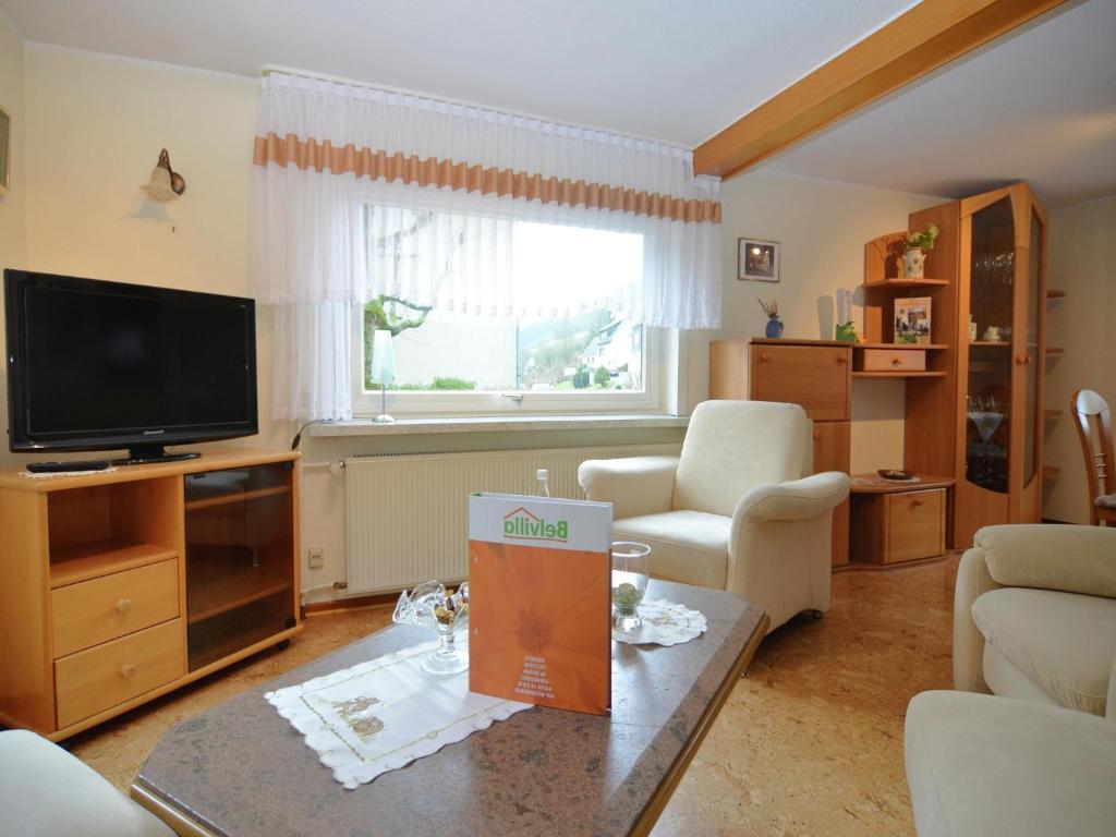 TV a/nebo společenská místnost v ubytování Holiday Home Bestwig near Ski Lift