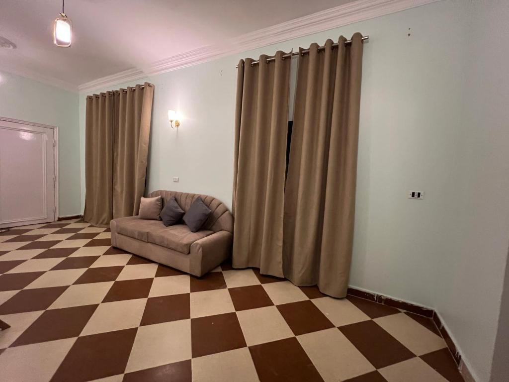 Posezení v ubytování Manzzel Dahab Hostel