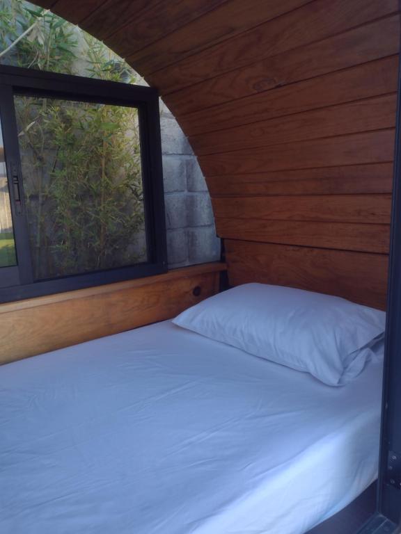 Letto o letti in una camera di Aldea Xochi cabañas