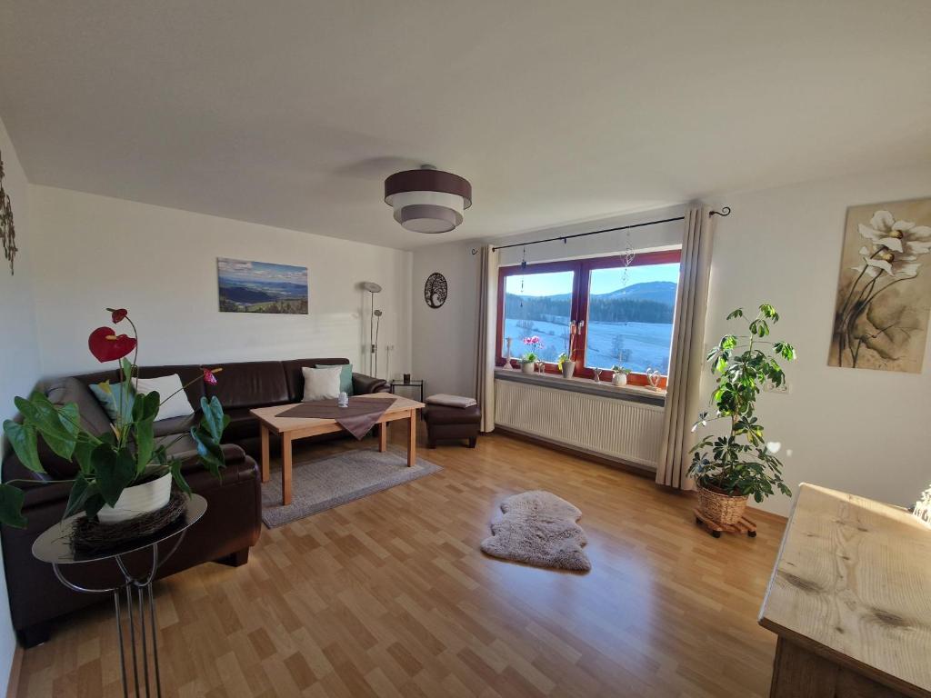 Posezení v ubytování Gästehaus Kuchler