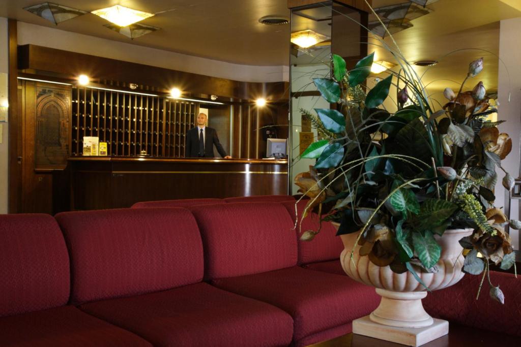 Posezení v ubytování Hotel Tre Torri
