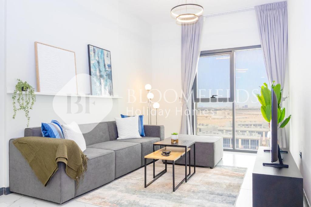 Χώρος καθιστικού στο Bloomfields Stylish 2Br in Rukan