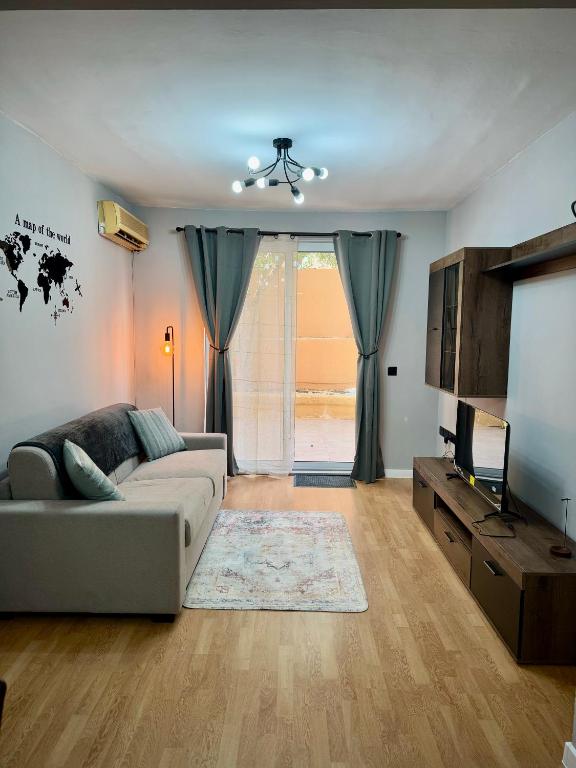 Posezení v ubytování Stylish 2BR in central StJulians