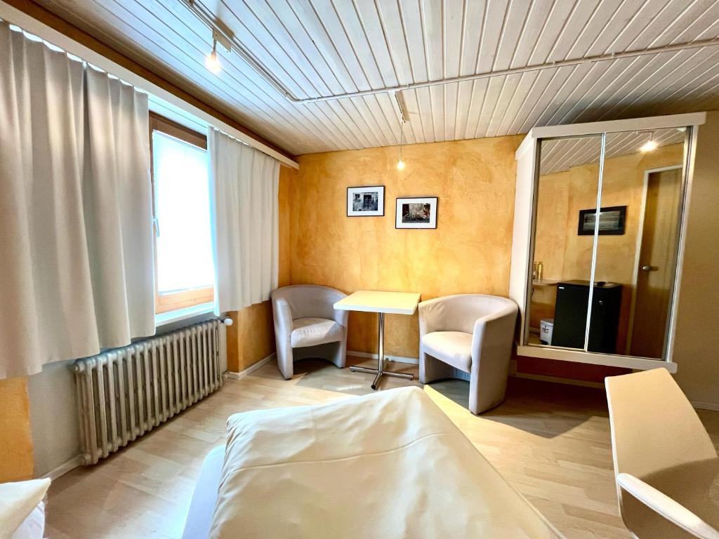 Posezení v ubytování Seiler's Hotel