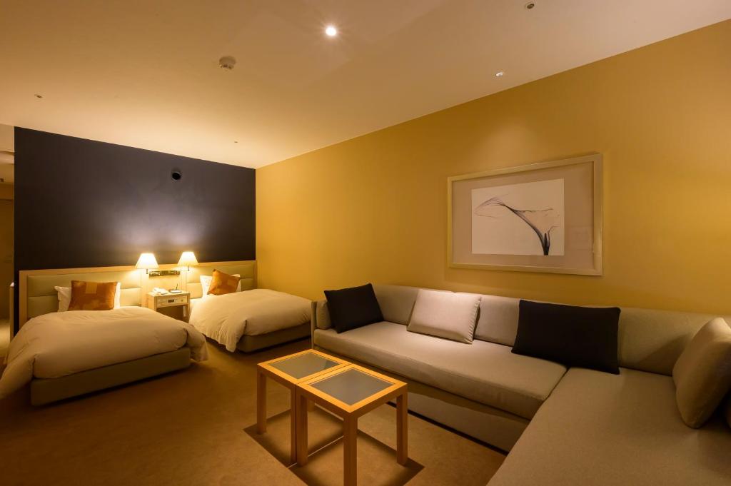 Posezení v ubytování Hotel Tangram