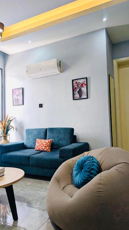 Posezení v ubytování Seven Space Coliving