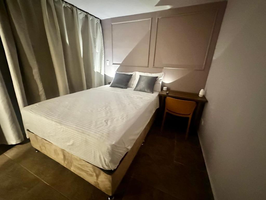 Postel nebo postele na pokoji v ubytování Hostel Brisas del Nevado