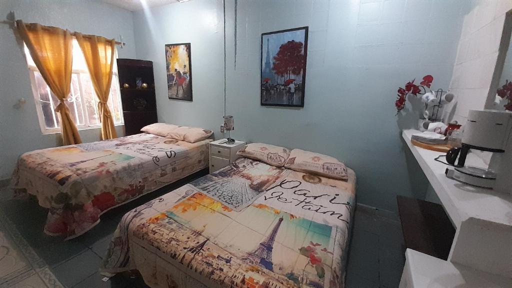 Postel nebo postele na pokoji v ubytování Posada Casa Sofía