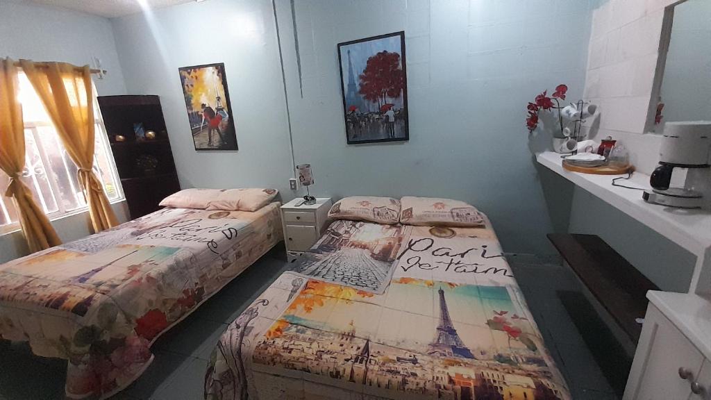Postel nebo postele na pokoji v ubytování Posada Casa Sofía