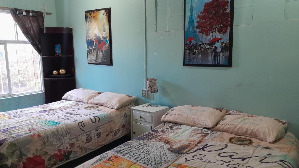 Postel nebo postele na pokoji v ubytování Posada Casa Sofía