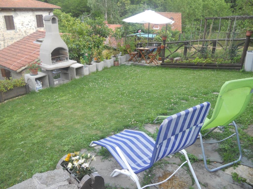 Zahrada ubytování Casa Vacanze Le Antiche Pietre
