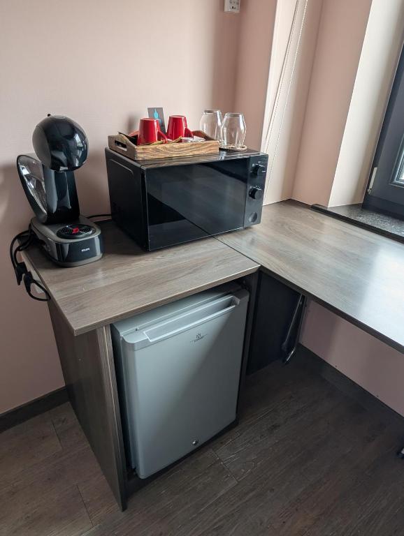 Kuchyň nebo kuchyňský kout v ubytování A Fleur de Couette